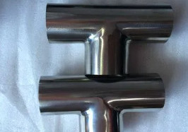 Super Duplex Stainless Steel Straight Tee A312 UNS S32101 ASME B16.9 Thiết bị hàn Butt