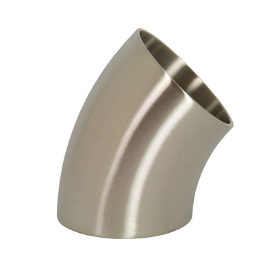 Kim loại Nickel hợp kim Inconel 600 chất lượng cao 45 độ Butt hàn khuỷu tay ASME B16.9 1 đến 24 inch bạc