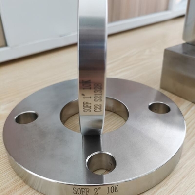 ASTM B564 UNS N06022 Hợp kim C22 2 "150 # Mặt phẳng SO Mặt phẳng mặt bích Mặt bích trượt trên mặt bích JIS