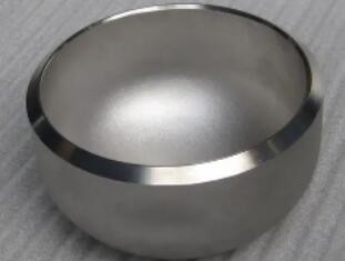 A182 Gr.F51 Phụ kiện đường ống hàn mông Duplex thép không gỉ BW Cap 8 &quot;SCH80