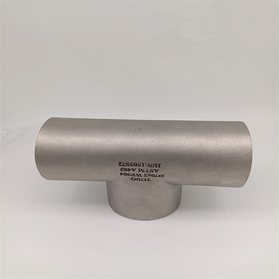 Butt-hàn Ống thép không gỉ Phụ kiện ống Tee bằng nhau Vòng bằng nhau 90 ° Tee