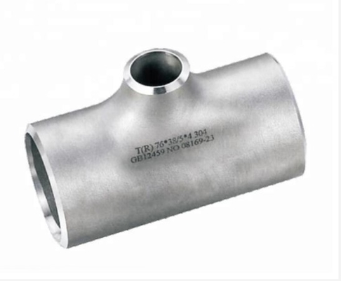 Tê thẳng BW liền mạch 12 "SCH-80 ASTM A403-WP316 / 316L ASME B16.9