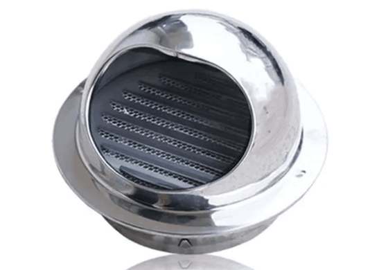 Lưới thông gió bằng thép không gỉ Lưới tản nhiệt không thấm nước Nắp thông gió 3 &quot;50MM 304 Thép không gỉ