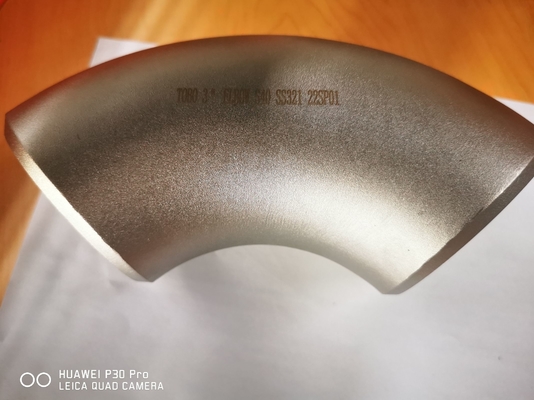 Phụ kiện ống thép hợp kim niken 90D BW Elbow Incoloy800H Short Radius Bend