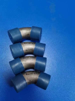 Phụ kiện đường ống thép hợp kim Nickle 90 LR SMLS Khớp nối 5 "STD Monel 400 Butt Welding