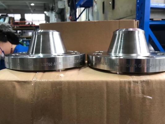 Mặt bích hàn thép không gỉ siêu kép Mặt bích cổ UNS S32750 ANSI B16.5 RJ 1500#