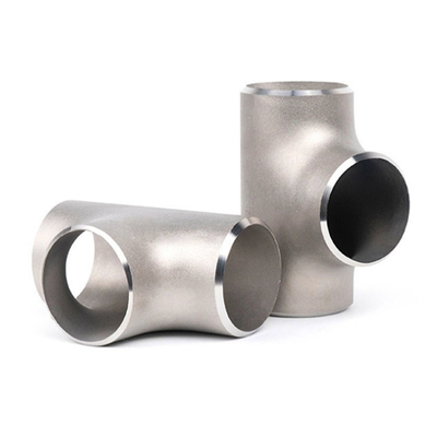 Phụ kiện hàn mông UNS S31803 Equal Tee 1”Thép không gỉ kép ASME B16.9