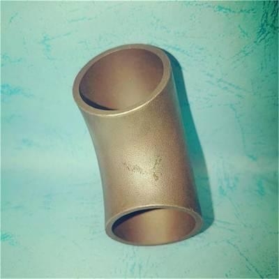 Lắp ống thép đồng niken Kích thước tùy chỉnh C70600 BW Khuỷu tay LR 90D SCH40 ASME B16.9