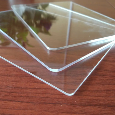 UV bảo vệ chống cháy đúc tấm acrylic trong suốt 3H Độ cứng bề mặt