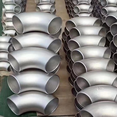 Hastelloy C22 Ống thép hợp kim niken Lắp khuỷu tay 90 độ Bán kính ngắn Uốn cong ANSI B16.9