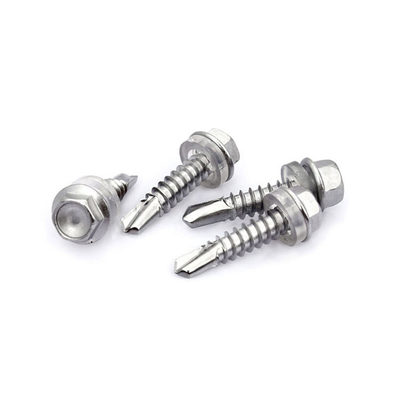 vít tự khoan thép không gỉ din 7504 316 với vòng đệm cao su