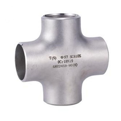 Phụ kiện đường ống thép không gỉ siêu kép BW Cross Tee UNS S32750 ASME B16.9 SCH10