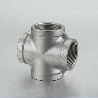 Phụ kiện đường ống thép không gỉ siêu kép BW Cross Tee UNS S32750 ASME B16.9 SCH10