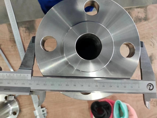 Phụ kiện đường ống SS Mặt bích LWN RF 300LBS ASME B16.5 SS316L 1.1/2" X 350mm Mặt bích
