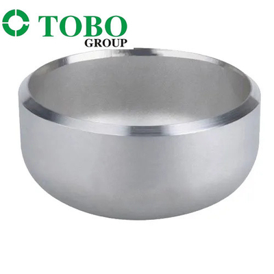 nắp hàn thép carbon bán cầu kích thước tùy chỉnh ống thép sch40 hợp kim thép kết thúc mũ phụ kiện
