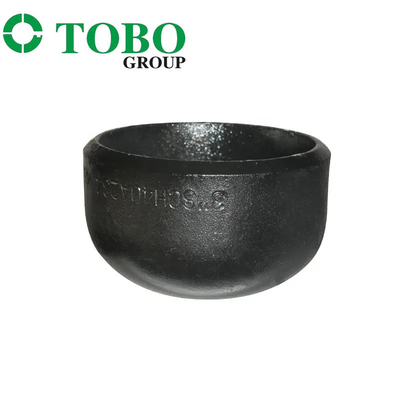 nắp hàn thép carbon bán cầu kích thước tùy chỉnh ống thép sch40 hợp kim thép kết thúc mũ phụ kiện