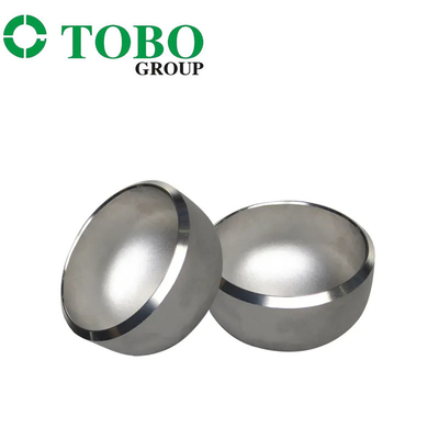 nắp hàn thép carbon bán cầu kích thước tùy chỉnh ống thép sch40 hợp kim thép kết thúc mũ phụ kiện