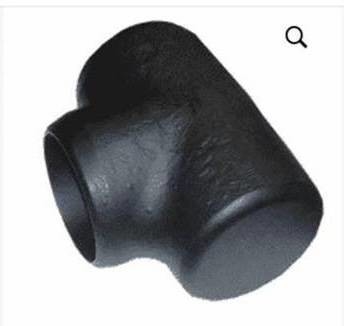 Phụ kiện ống thép carbon chất lượng tốt A234 WPB 3&quot; SCH40 BW Tee ASME B16.9