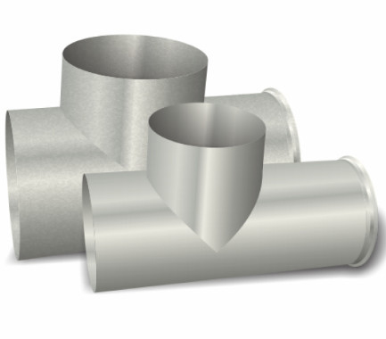 Ống nối siêu képlex bằng Tee ASME B16.9 SMLS 6 "SCH60S Ống nối