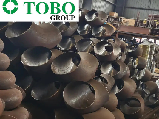 Phụ kiện ống thép hợp kim A234 Wp5 Khuỷu tay 90 độ Lr Khuỷu tay liền mạch bằng thép carbon Khuỷu tay rút ra lạnh