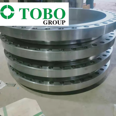 Dịch vụ gia công mặt bích thép hợp kim thép không gỉ thép carbon tùy chỉnh lớn