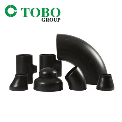 Phụ kiện ống thép hợp kim TOBO A234 Khuỷu tay bằng thép carbon liền mạch 90 độ