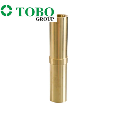 Ống lót đúc ly tâm bằng đồng / đồng thau / hợp kim đồng tùy chỉnh với rãnh dầu