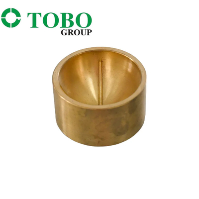 Ống lót đúc ly tâm bằng đồng / đồng thau / hợp kim đồng tùy chỉnh với rãnh dầu