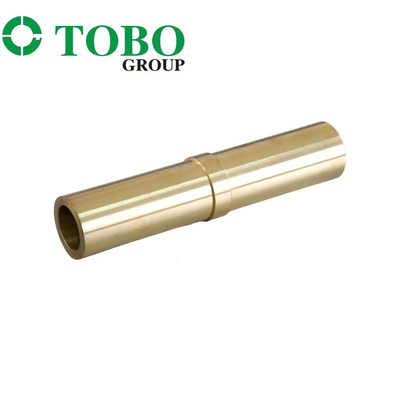 Ống lót đúc ly tâm bằng đồng / đồng thau / hợp kim đồng tùy chỉnh với rãnh dầu