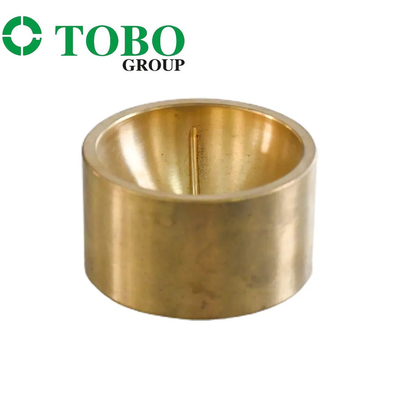 Ống lót đúc ly tâm bằng đồng / đồng thau / hợp kim đồng tùy chỉnh với rãnh dầu