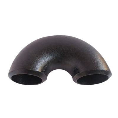 ANSI B16.9 90 Lr Elbow Phụ kiện ống thép hợp kim hàn liền mông sơn đen