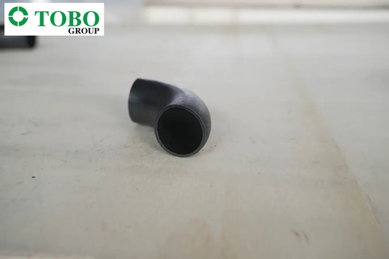 TOBO Kích thước tùy chỉnh Phụ kiện ống thép hợp kim A234 WP5 / Khuỷu tay hàn 90 độ