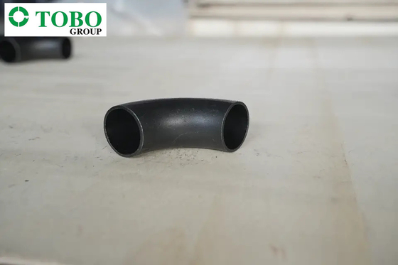 TOBO Kích thước tùy chỉnh Phụ kiện ống thép hợp kim A234 WP5 / Khuỷu tay hàn 90 độ