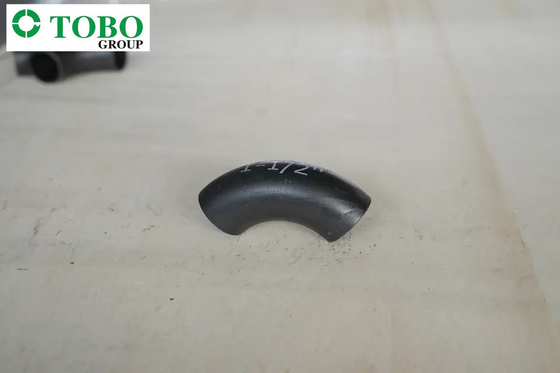 TOBO Kích thước tùy chỉnh Phụ kiện ống thép hợp kim A234 WP5 / Khuỷu tay hàn 90 độ