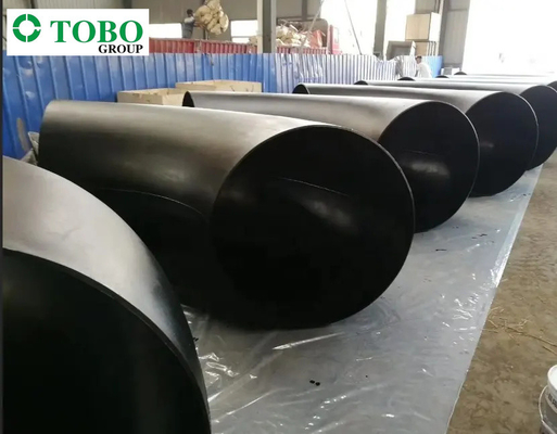 Phụ kiện hàn mông ASTM A234 WP91 Thép hợp kim Khuỷu tay ống bán kính dài 90 độ liền mạch