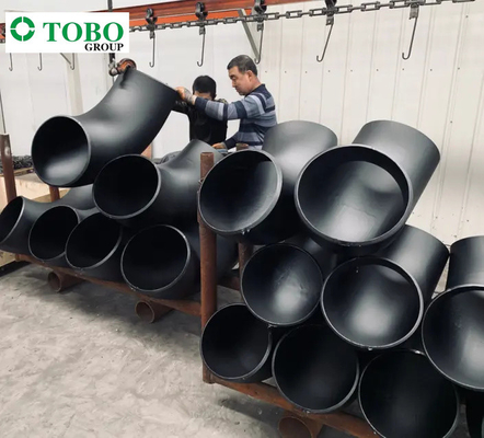 Phụ kiện hàn mông ASTM A234 WP91 Thép hợp kim Khuỷu tay ống bán kính dài 90 độ liền mạch