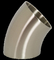 Nickel hợp kim Inconel 600 chất lượng cao 45 độ khuỷu tay Butt ủi phụ kiện ASME B16.9 tùy chỉnh kích thước
