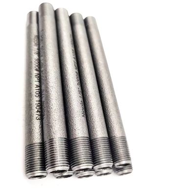 ASTM A234 Alloy Steel Seamless Pipe Fittings Black Painted Elbows Tees Reducers Caps