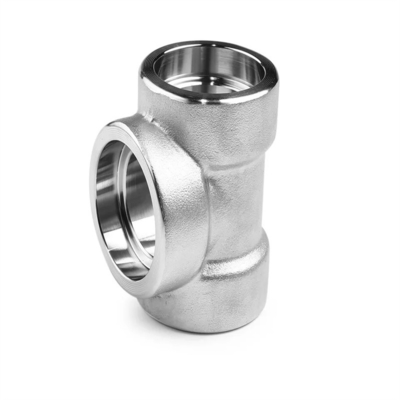 ASME/ANSI Thép carbon Thép không gỉ Tiêu chuẩn áp suất cao ổ xích hàn Tee Thủy công nghiệp có thể tùy chỉnh kích thước Bộ lắp ống