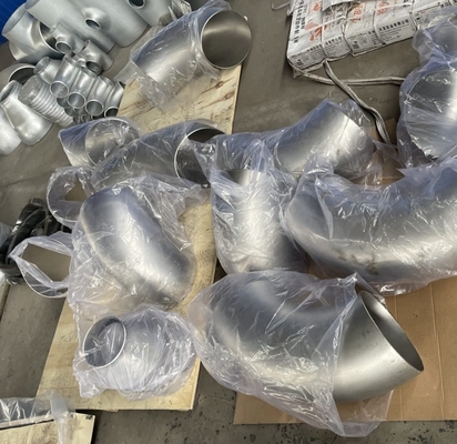 Kim loại Nickel hợp kim Inconel 600 Chất lượng cao 45 độ khuỷu tay Butt hàn Phụ kiện ASME B16.9 Cấu hình tùy chỉnh