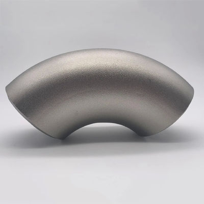 Thép hợp kim áp suất cao 45 ° LR khuỷu tay 1/2 " SCH40 Phụng cắm ống liền mạch