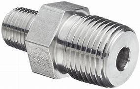 ASTM B366 Phụ kiện ren đực đầu lục giác bằng thép hợp kim rèn 1/4"–1"