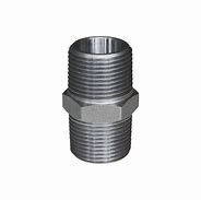ASTM B366 Phụ kiện ren đực đầu lục giác bằng thép hợp kim rèn 1/4"–1"