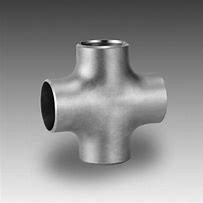 Tùy chỉnh Hợp kim 316 Ống hàn mông Lắp thẳng Phụ kiện ống chéo 4 chiều