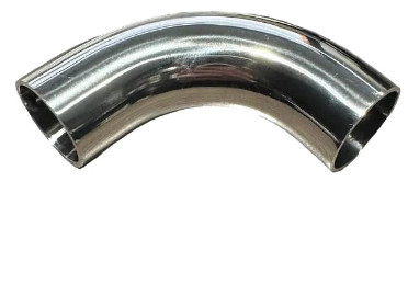 Phụn ống thép không gỉ 90 độ LR BW khuỷu tay OD 2" SCH10S A403 3D