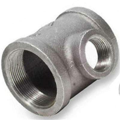 ASTM A182 304/316 Thép không gỉ cắt giảm Tee, đúc nữ NPT Threaded
