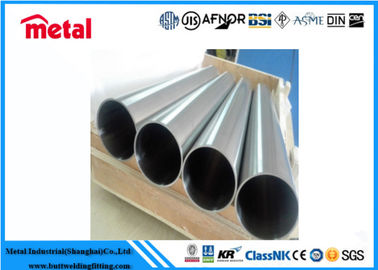 Bơm hợp kim Titanium Gr7 mịn ASTM B338 Sơmless Weld Độ dài tùy chỉnh với bề mặt anodized
