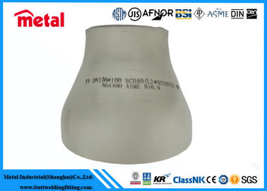 Hàn mông Lắp thép không gỉ siêu kép UNS S32750 Bộ giảm tốc lệch tâm 1 X 3/4 ASME B16.9