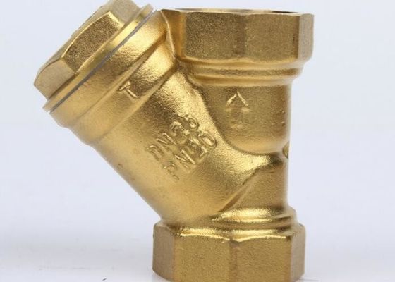 Ống Tee Ống Y Loại DN25 Đồng Niken 45 Độ Y Ống nhánh Lắp Phụ kiện ren bên Tee ANSI ASME