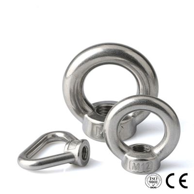 JIS B1168 Mạ kẽm DIN582 SS304 Nâng mắt Nuts